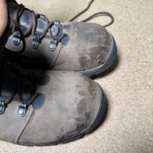 Danner Vicious 8" Brown Composite Toe Work Boots Men's Wide Size 10 D - Picture 6 of 9